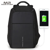 15inch Laptop Backpack w/ Multifunction USB charger & Anti Theft
